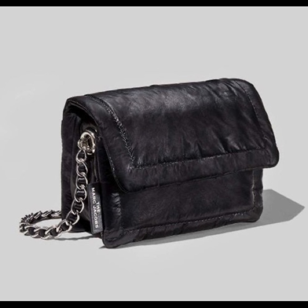 MARC JACOBS black pillow bag